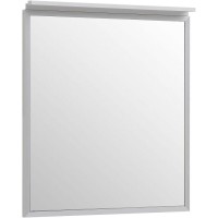Зеркало Allen Brau Priority 1.31014.02, 70 см, с LED-подсветкой, серебро браш