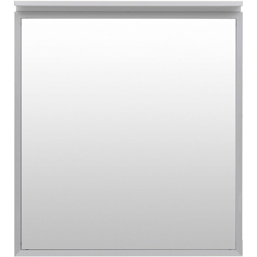 Зеркало Allen Brau Priority 1.31014.02, 70 см, с LED-подсветкой, серебро браш