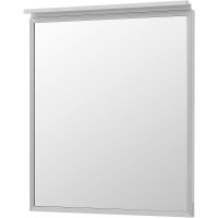 Зеркало Allen Brau Priority 1.31014.02, 70 см, с LED-подсветкой, серебро браш