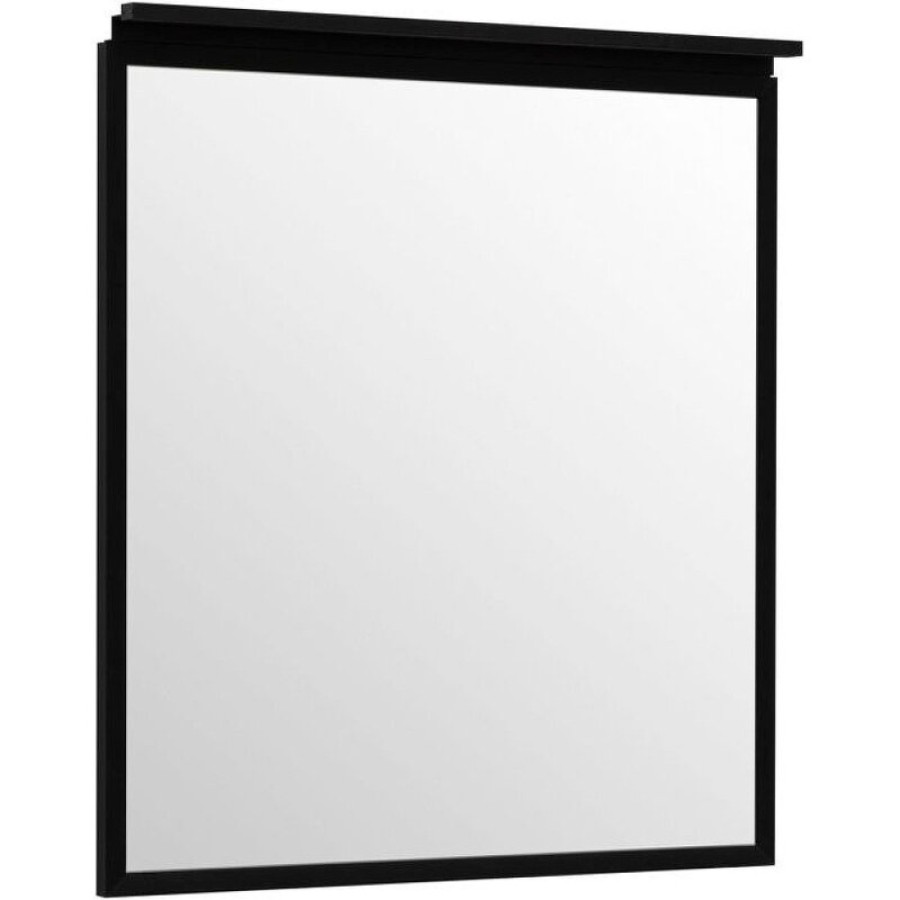 Зеркало Allen Brau Priority 1.31014.BB, 70 см, с LED-подсветкой, черный браш