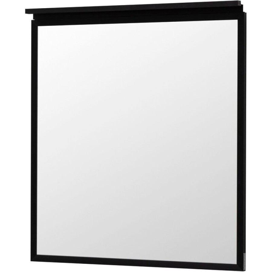 Зеркало Allen Brau Priority 1.31014.BB, 70 см, с LED-подсветкой, черный браш