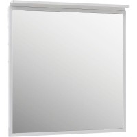 Зеркало Allen Brau Priority 1.31015.02, 80 см, с LED-подсветкой, серебро браш
