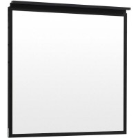 Зеркало Allen Brau Priority 1.31015.BB, 80 см, с LED-подсветкой, черный браш