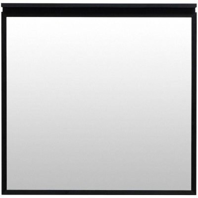 Зеркало Allen Brau Priority 1.31015.BB, 80 см, с LED-подсветкой, черный браш