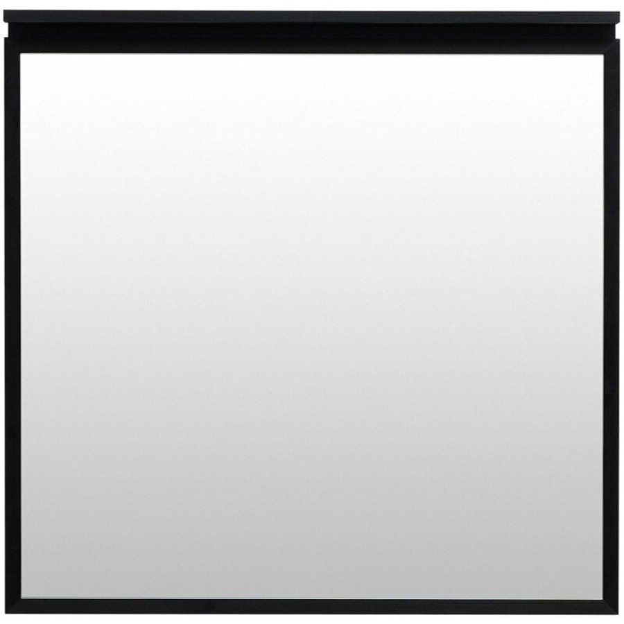 Зеркало Allen Brau Priority 1.31015.BB, 80 см, с LED-подсветкой, черный браш