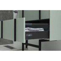 Тумба под раковину Allen Brau Reality 1.32004.CGM, 70 см, подвесная, олива матовый