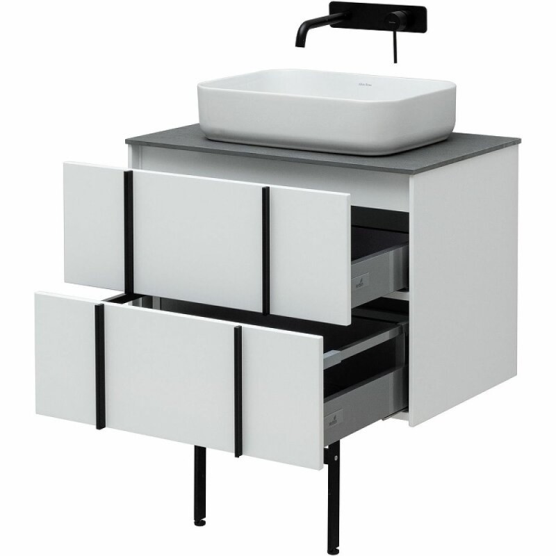 Тумба под раковину Allen Brau Reality 1.32004.WM, 70 см, подвесная, белый матовый