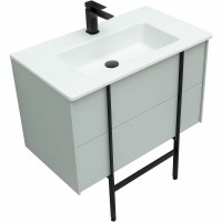 Тумба под раковину Allen Brau Reality 1.32005.PWM, 80 см, подвесная, папирус матовый