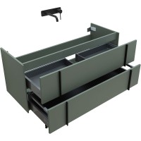 Тумба под раковину Allen Brau Reality 1.32008.CGM, 120 см, подвесная, олива матовая