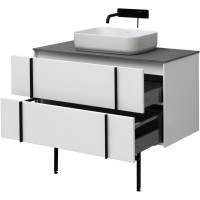 Тумба под раковину Allen Brau Reality 1.32008.WM, 120 см, подвесная, белый матовый