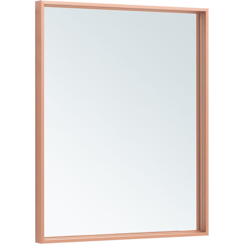 Зеркало Allen Brau Liberty 1.330013.60, 70 см, с LED-подсветкой, с сенсорным выключателем, медь браш