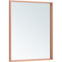 Зеркало Allen Brau Liberty 1.330013.60, 70 см, с LED-подсветкой, с сенсорным выключателем, медь браш