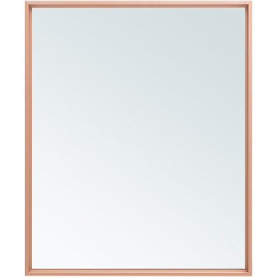 Зеркало Allen Brau Liberty 1.330013.60, 70 см, с LED-подсветкой, с сенсорным выключателем, медь браш
