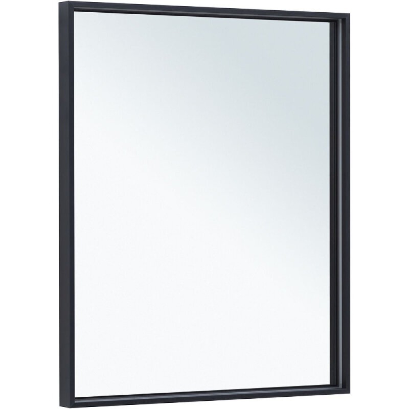 Зеркало Allen Brau Liberty 1.330013.BB, 70 см, с LED-подсветкой, с сенсорным выключателем, черный браш