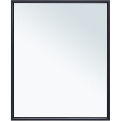 Зеркало Allen Brau Liberty 1.330013.BB, 70 см, с LED-подсветкой, с сенсорным выключателем, черный браш