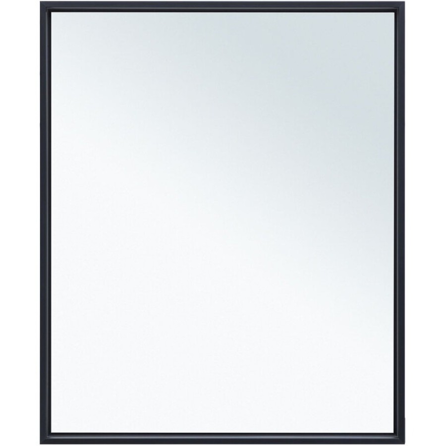 Зеркало Allen Brau Liberty 1.330013.BB, 70 см, с LED-подсветкой, с сенсорным выключателем, черный браш