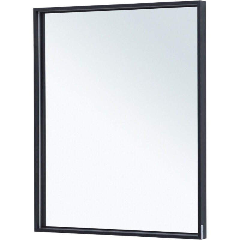 Зеркало Allen Brau Liberty 1.330013.BB, 70 см, с LED-подсветкой, с сенсорным выключателем, черный браш