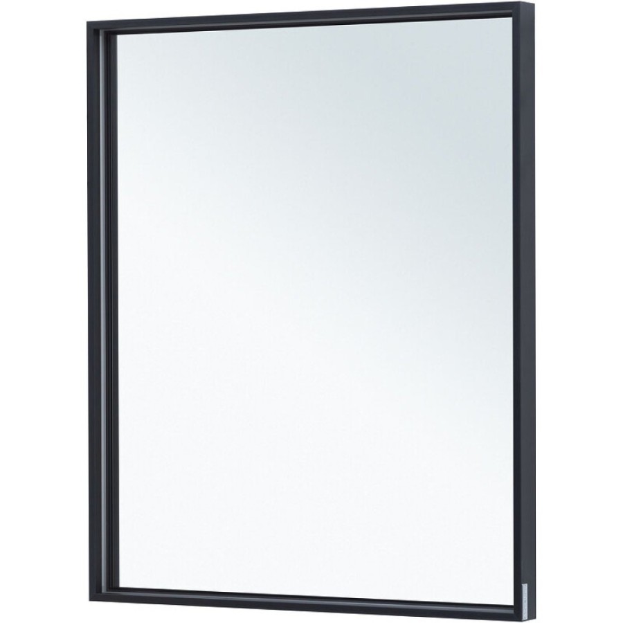 Зеркало Allen Brau Liberty 1.330013.BB, 70 см, с LED-подсветкой, с сенсорным выключателем, черный браш