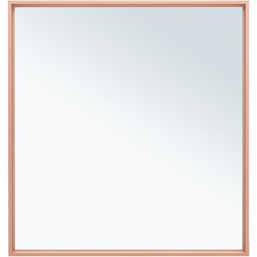 Зеркало Allen Brau Liberty 1.330014.60, 80 см, с LED-подсветкой, с сенсорным выключателем, медь браш