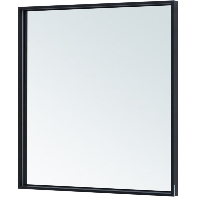 Зеркало Allen Brau Liberty 1.330014.BB, 80 см, с LED-подсветкой, с сенсорным выключателем, черный браш