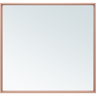 Зеркало Allen Brau Liberty 1.330015.60, 90 см, с LED-подсветкой, с сенсорным выключателем, медь браш