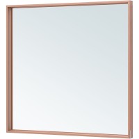 Зеркало Allen Brau Liberty 1.330015.60, 90 см, с LED-подсветкой, с сенсорным выключателем, медь браш