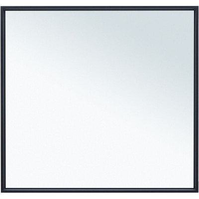 Зеркало Allen Brau Liberty 1.330015.BB, 90 см, с LED-подсветкой, с сенсорным выключателем, черный браш