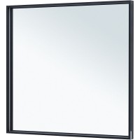 Зеркало Allen Brau Liberty 1.330015.BB, 90 см, с LED-подсветкой, с сенсорным выключателем, черный браш