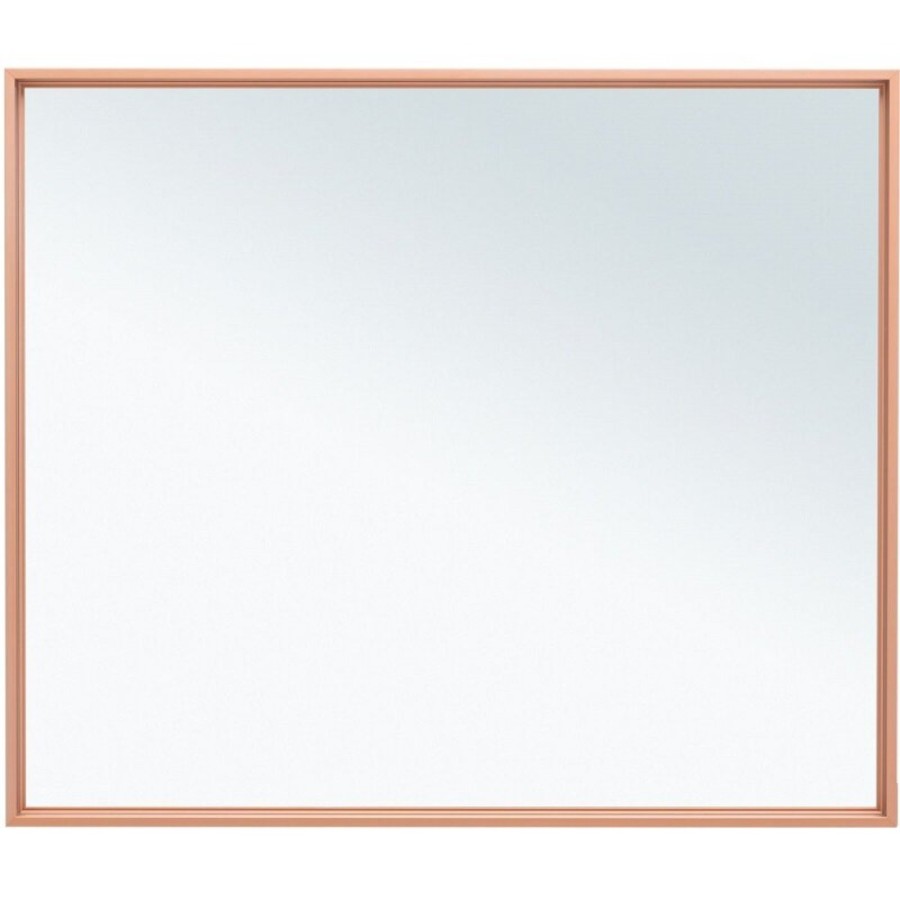 Зеркало Allen Brau Liberty 1.330016.60, 100 см, с LED-подсветкой, с сенсорным выключателем, медь браш