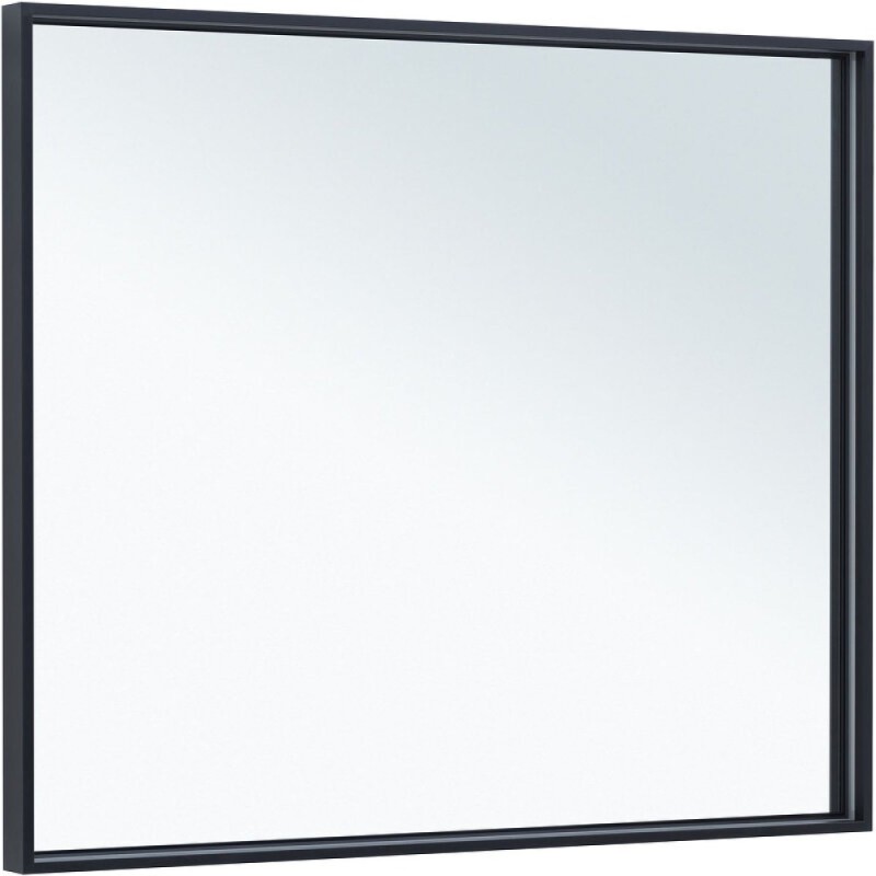 Зеркало Allen Brau Liberty 1.330016.BB, 100 см, с LED-подсветкой, с сенсорным выключателем, черный браш