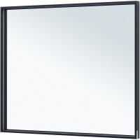 Зеркало Allen Brau Liberty 1.330016.BB, 100 см, с LED-подсветкой, с сенсорным выключателем, черный браш