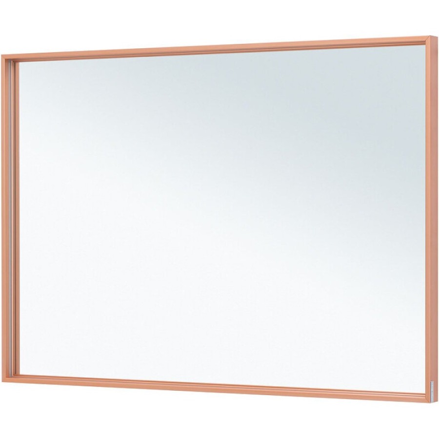 Зеркало Allen Brau Liberty 1.330017.60, 120 см, с LED-подсветкой, с сенсорным выключателем, медь браш