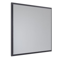 Зеркало Allen Brau Activity 1.340026.AM, 70 см, с LED-подсветкой, с сенсорным выключателем, антрацит матовый/черный браш