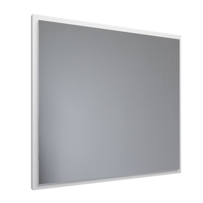 Зеркало Allen Brau Activity 1.340027.WM, 80 см, с LED-подсветкой, с сенсорным выключателем, белый матовый