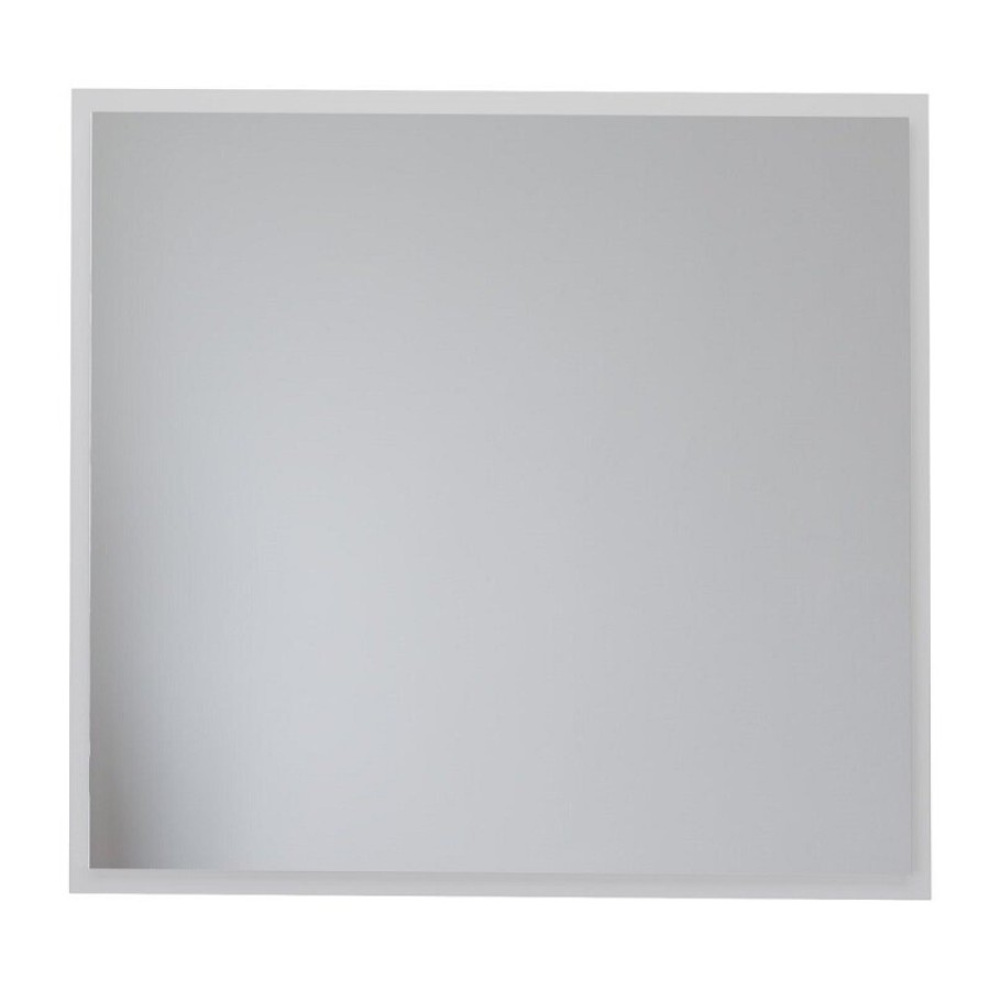 Зеркало Allen Brau Activity 1.340027.WM, 80 см, с LED-подсветкой, с сенсорным выключателем, белый матовый