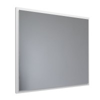 Зеркало Allen Brau Activity 1.340028.WM, 90 см, с LED-подсветкой, с сенсорным выключателем, белый матовый