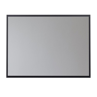 Зеркало Allen Brau Activity 1.340029.AM, 100 см, с LED-подсветкой, с сенсорным выключателем, антрацит матовый/черный браш