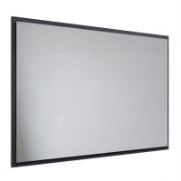 Зеркало Allen Brau Activity 1.340029.AM, 100 см, с LED-подсветкой, с сенсорным выключателем, антрацит матовый/черный браш