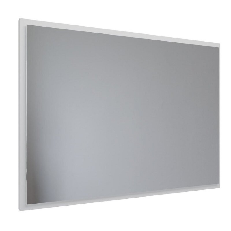 Зеркало Allen Brau Activity 1.340029.WM, 100 см, с LED-подсветкой, с сенсорным выключателем, белый матовый
