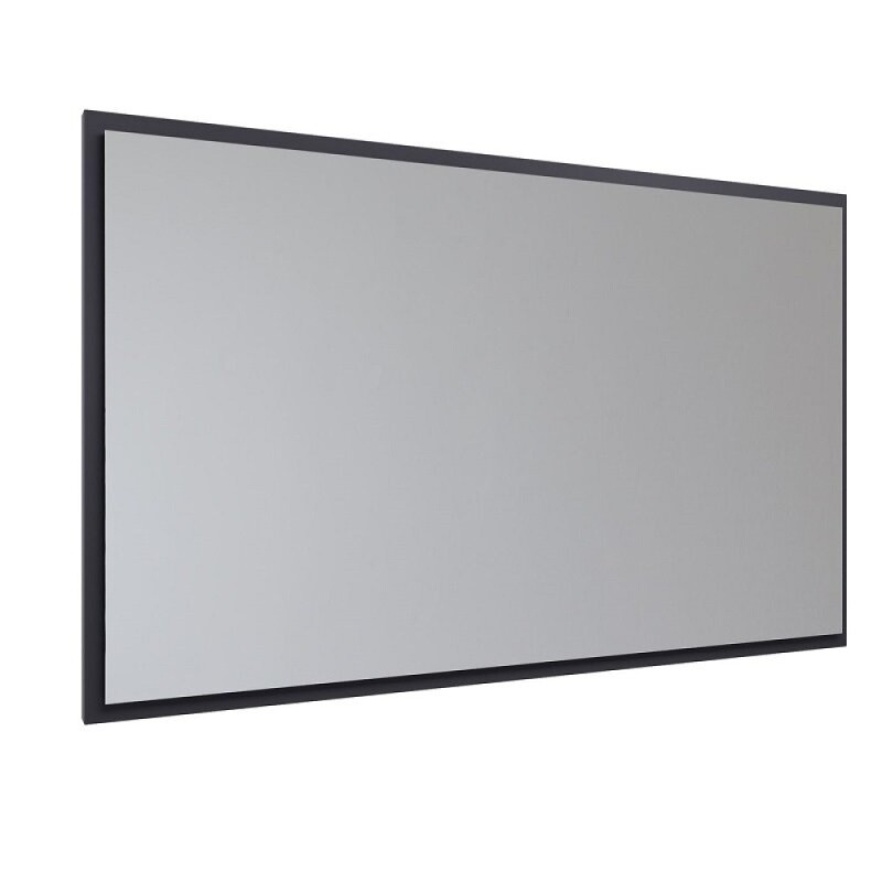 Зеркало Allen Brau Activity 1.340030.AM, 120 см, с LED-подсветкой, с сенсорным выключателем, антрацит матовый/черный браш