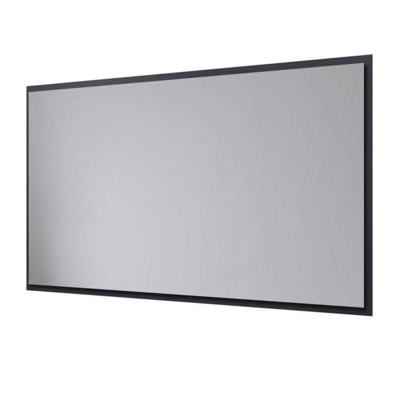 Зеркало Allen Brau Activity 1.340030.AM, 120 см, с LED-подсветкой, с сенсорным выключателем, антрацит матовый/черный браш