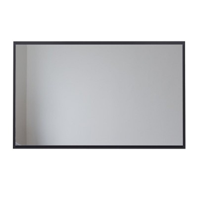 Зеркало Allen Brau Activity 1.340030.AM, 120 см, с LED-подсветкой, с сенсорным выключателем, антрацит матовый/черный браш