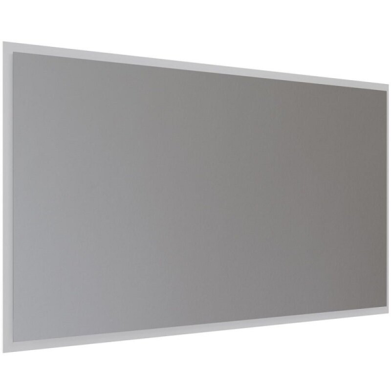 Зеркало Allen Brau Activity 1.340030.WM, 120 см, с LED-подсветкой, с сенсорным выключателем, белый матовый