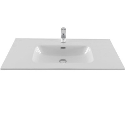 Раковина Allen Brau Glority 1.35009.20, 100 см, керамика, белая