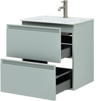 Тумба под раковину Allen Brau Eclipse 1.E1001.PWM 2.0, 60 см, подвесная, папирус матовый