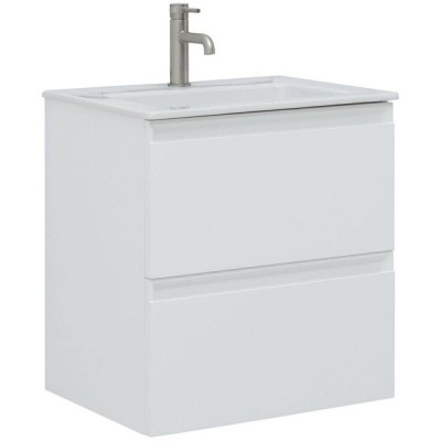 Тумба под раковину Allen Brau Eclipse 1.E1001.WM 2.0, 60 см, подвесная, белый матовый