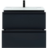 Тумба под раковину Allen Brau Eclipse 1.E1002.AM 2.0, 80 см, подвесная, антрацит матовый