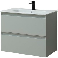 Тумба под раковину Allen Brau Eclipse 1.E1002.PWM 2.0, 80 см, подвесная, папирус матовый