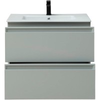 Тумба под раковину Allen Brau Eclipse 1.E1002.PWM 2.0, 80 см, подвесная, папирус матовый