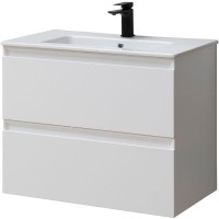 Тумба под раковину Allen Brau Eclipse 1.E1002.WM 2.0, 80 см, подвесная, белый матовый